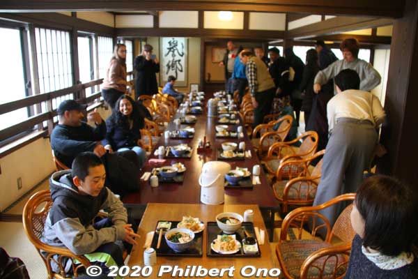Lunch on the 2nd floor of Benibana Furusato-kan Hall.
Keywords: saitama okegawa benibana furusatokan