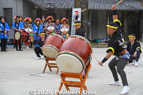 Keywords: saitama okegawa benibana furusatokan taiko drummers