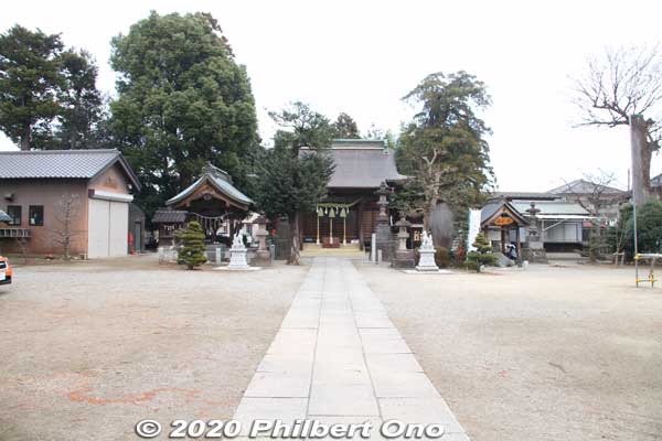 Inari Shrine in Okegawa-juku. 稲荷神社
Keywords: saitama okegawa-juku nakasendo