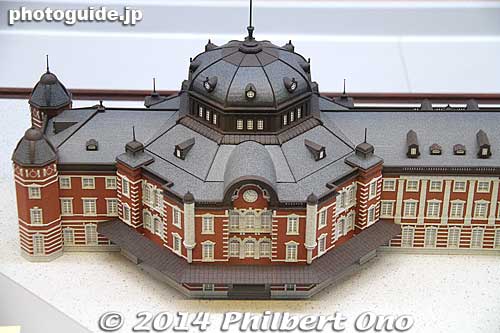 Scale model of Tokyo Station northern dome.
Keywords: saitama omiya Railway railroad Museum train