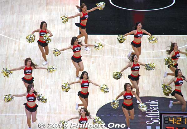 The national basketball team also has cheerleaders named "Akatsuki Venus." Like the players, most cheerleaders come from cheerleading squads from various pro basketball teams in Japan.
Keywords: saitama super arena