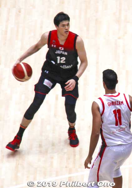This is Yuta Watanabe, one of the star players and an NBA player for the Memphis Grizzlies.
The national team's other NBA player, Rui Hachimura, didn't play this day and was on the sidelines.
Keywords: saitama super arena