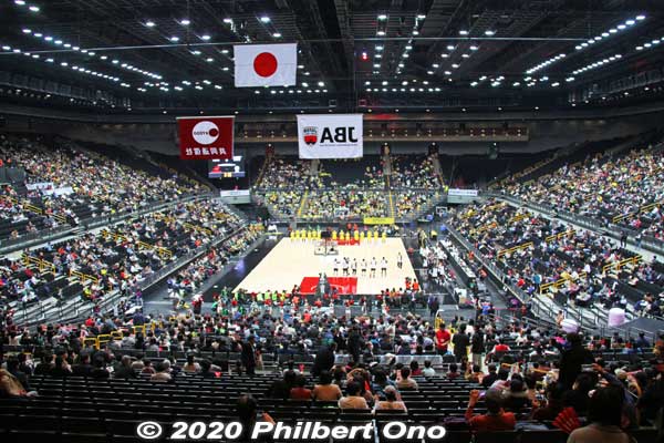 The next semi-fonal women's basketball game for the Empress's Cup was Eneos Sunflowers vs. Toyota Antelopes.
Keywords: saitama super arena