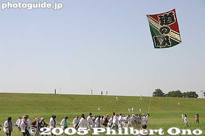 Also see the [url=http://www.youtube.com/watch?v=iJkEy5OjSY4]video at YouTube[/url].
Keywords: saitama, showa-machi, kasukabe, giant kite, festival, matsuri, odako