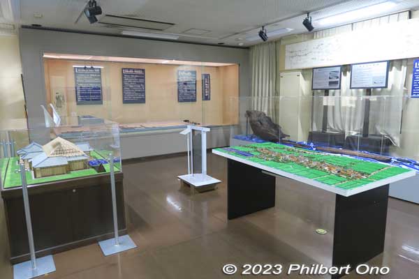 First floor exhibition room.
Keywords: Saitama Soka-juku post town shukuba