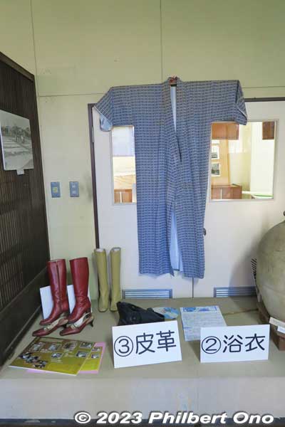 Leather footwear and yukata kimono are also made in Soka.
Keywords: Saitama Soka-juku post town shukuba