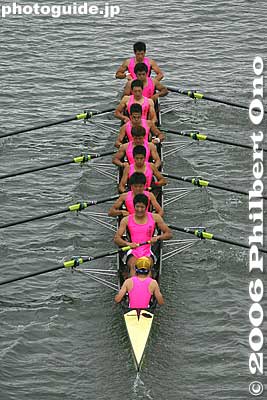 Nihon University takes the lead (later wins the race) 日本大学
Keywords: saitama toda boat rowing race regattabest
