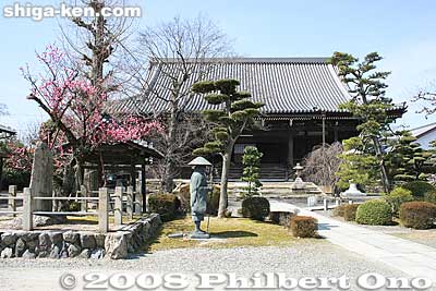 Homanji temple Hondo hall in Echigawa-juku, Shiga. 宝満寺
Keywords: shiga aisho-cho echigawa-juku nakasendo road post stage town station