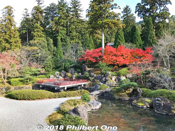 Small garden outside Aisho Town Museum.
Keywords: shiga aisho koto sanzan kongorinji temple