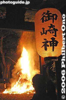 Lantern
Keywords: japan shiga aisho-cho misaki shrine fire festival matsuri