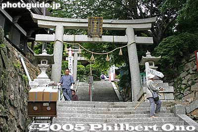 Keywords: Shiga nagahama Lake Biwa Chikubushima biwa-cho Hogonji japan shrine