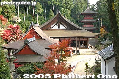As seen from the bell tower
Keywords: shiga prefecture omi-hachiman chomeiji temple saigoku pilgrimage