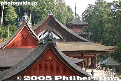 Chomeiji roofs
Keywords: shiga prefecture omi-hachiman chomeiji temple saigoku pilgrimage