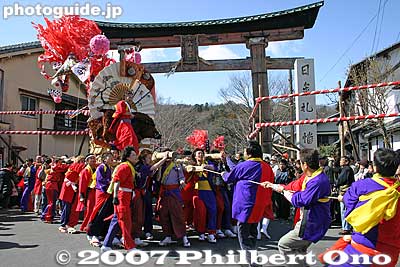 [b]Ikeda-machi float[/b]. 池田町のだし
Keywords: shiga omi-hachiman sagicho matsuri festival float boar