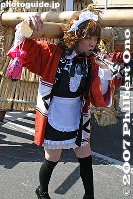 Maid costume
Keywords: shiga omi-hachiman sagicho matsuri festival maid cosplayer