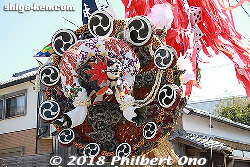 Sanwakai float. 参和会
Keywords: shiga omi-hachiman sagicho matsuri festival float 2018 dog
