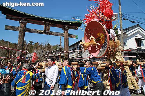 Jukku-kai float. 十区会
Keywords: shiga omihachiman sagicho matsuri festival float 2018 dog
