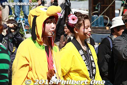 Keywords: shiga omihachiman sagicho matsuri festival float 2018 dog cosplayer