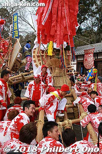 Keywords: shiga omihachiman sagicho matsuri festival float 2018 dog