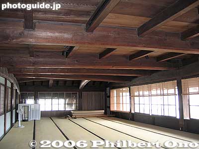 Inside former Ban family residence, 2nd floor.
Keywords: shiga omi-hachiman merchant home omi shonin