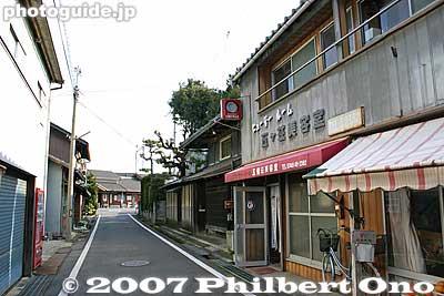 Road in front of the train station.
Keywords: shiga higashiomi gokasho