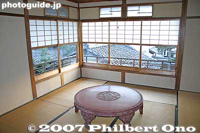 2nd floor room
Keywords: shiga higashiomi gokasho omi shonin merchant homes houses Nakae Jungoro