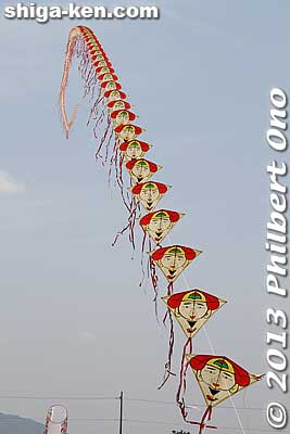 Keywords: shiga higashiomi odako matsuri giant kite festival notogawa