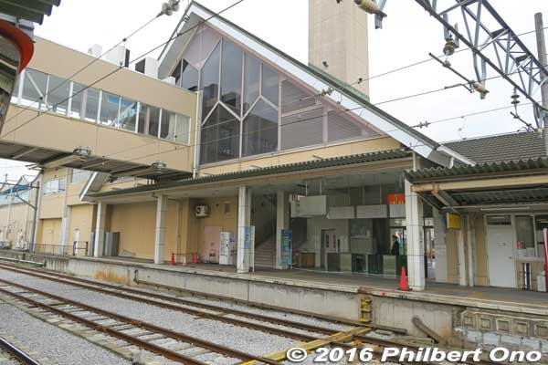 Overpass to station building.
Keywords: shiga higashiomi yokaichi station omi ohmi railways