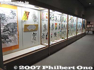 2nd floor gallery area.
Keywords: shiga higashiomi yokaichi library