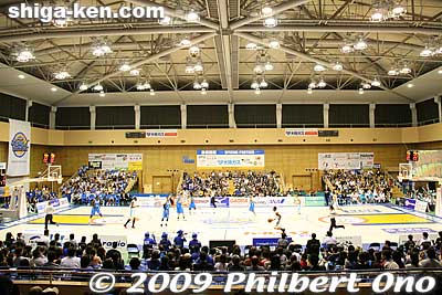 Hikone Shimin Taiiku Center gym
Keywords: shiga hikone lakestars pro basketball game takamatsu five arrows 