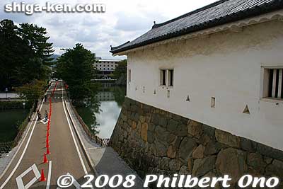 Keywords: shiga hikone castle moat