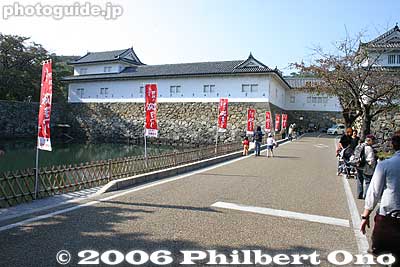 Castle parade route to Hikone Castle.
Keywords: shiga hikone castle parade festival matsuri