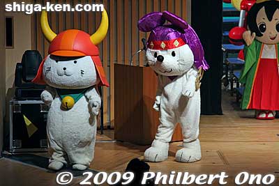 Hiko-nyan and mouse.
Keywords: shiga hikone yuru-kyara mascot character festival shigamascot