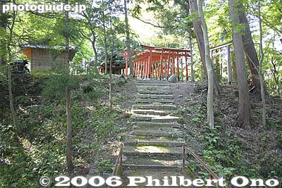 Steps to Inari Shrine
Keywords: shiga hino-cho nakano castle