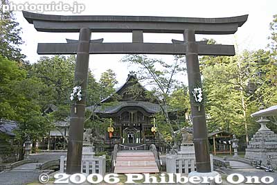 Torii at Umamioka Watamuki Shrine in Hino, Shiga Pref.
Keywords: shiga hino-cho umamioka watamuki shrine japanshrine