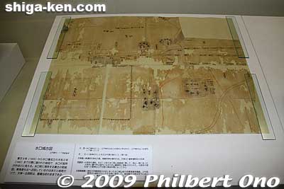 Old map of Minakuchi Castle
Keywords: shiga koka minakuchi-juku tokaido post town 