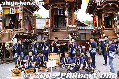Tenjin-machi
Keywords: shiga koka minakuchi hikiyama matsuri festival floats 