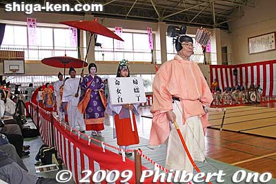 Kacho archer. (They didn't have guns yet.)
Keywords: shiga koka tsuchiyama saio princess procession kimono women matsuri festival 
