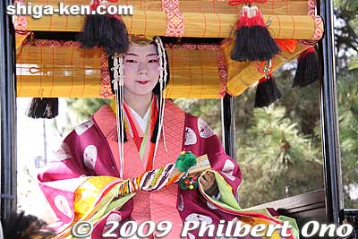 Saio princess going to Tarumi Tongu in Tsuchiyama, Shiga.
Keywords: shiga koka tsuchiyama saio princess procession kimono women matsuri3 festival matsuribijin