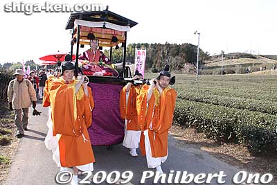Saio princess in Tsuchiyama, Koka.
Keywords: shiga koka tsuchiyama saio princess procession kimono women matsuri festival shigabestmatsuri