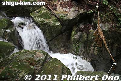Top of the waterfall.
Keywords: shiga konan fudonotaki waterfall mikumo