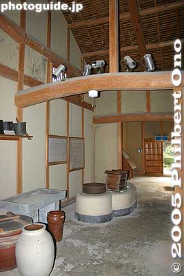 Inn kitchen
Keywords: shiga prefecture konan ishibe tokaido stage town