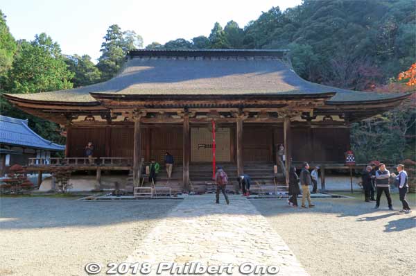 Saimyoji Temple Hondo hall (National Treasure)
Keywords: shiga kora saimyoji tendai temple national treasure