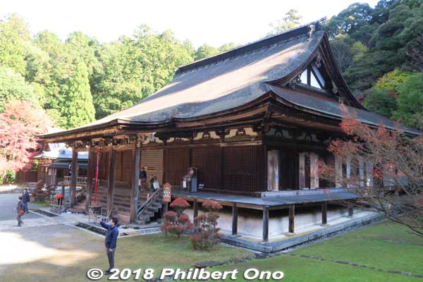 Saimyoji Temple Hondo hall (National Treasure)
Keywords: shiga kora saimyoji tendai temple
