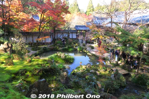 Horai-tei Garden
Keywords: shiga kora saimyoji tendai temple autumn foliage leaves maple momiji