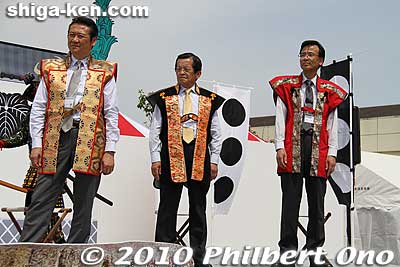 Mayors vow to meet at the next Takatora Summit.
Keywords: shiga kora-cho takatora summit festival 