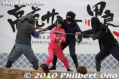 Ninja show
Keywords: shiga kora-cho takatora summit festival ninja japansamurai