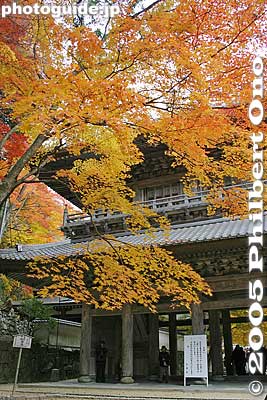 San-mon Gate
Keywords: shiga prefecture higashiomi eigenji Eigenjifall autumn zen rinzai temple