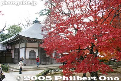 Sutra Repository 経堂
Keywords: shiga prefecture higashiomi eigenji Eigenjifall autumn zen rinzai temple maple