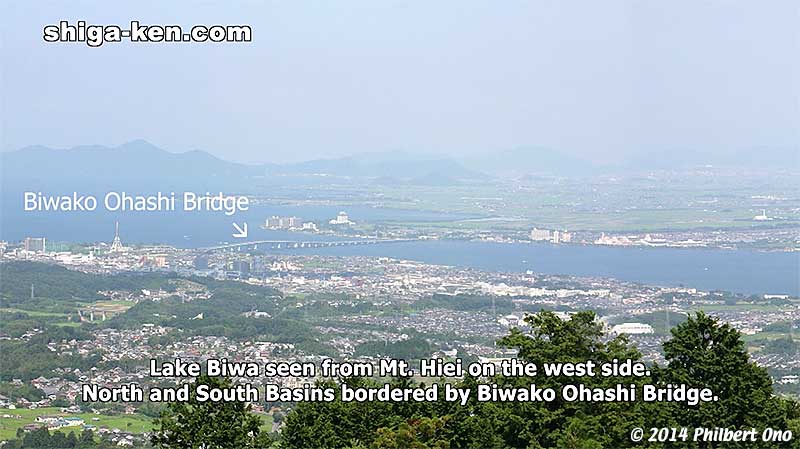 View from Mt. Hiei Driveway.
Keywords: shiga kusatsu karasuma peninsula lake biwa museum